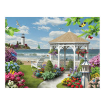 Alan Giana "Gazebo by the Zee" Poster