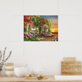 Alan Giana "Heaven on Earth" Poster (Keuken)