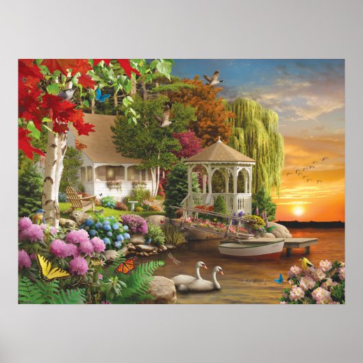 Alan Giana "Heaven on Earth" Poster (Voorkant)