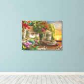 Alan Giana "Hemel op Aarde" Vinyl Fotobehang Canvas Afdruk (Insitu (Houten vloer))