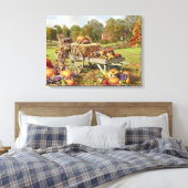 Alan Giana "Herfst Schatten" Canvas Print (Insitu (Slaapkamer))