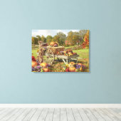 Alan Giana "Herfst Schatten" Canvas Print (Insitu (Houten vloer))