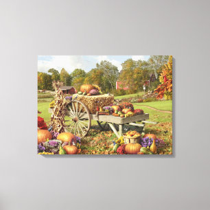 Alan Giana "Herfst Schatten" Canvas Print