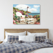 Alan Giana "Herinneringen" Canvas Print (Insitu (Slaapkamer))