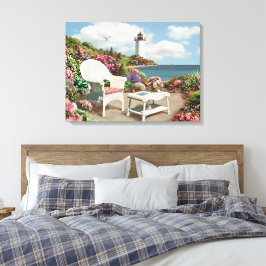 Alan Giana "Herinneringen" Canvas Print (Insitu (Slaapkamer))