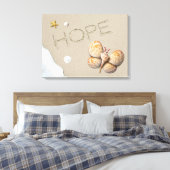 Alan Giana "Hope" Canvas Print (Insitu (Slaapkamer))