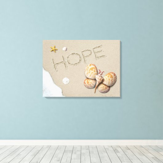 Alan Giana "Hope" Canvas Print (Insitu (Houten vloer))