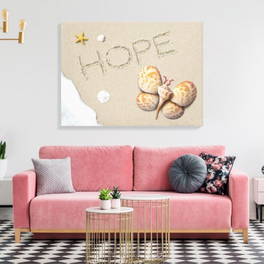 Alan Giana "Hope" Canvas Print (Insitu (Woonkamer))