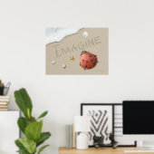 Alan Giana "Imagine"-Poster Poster (Thuiskantoor)