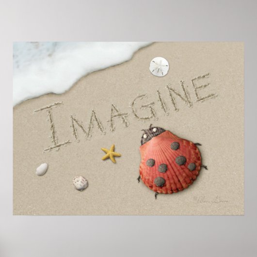 Alan Giana "Imagine"-Poster Poster (Voorkant)