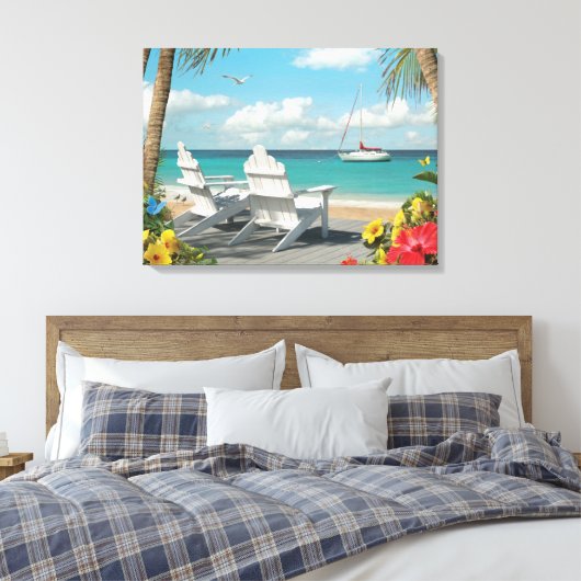 Alan Giana "In de Sunshine 3" Canvas Print (Insitu (Slaapkamer))