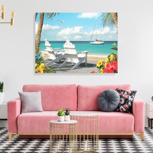 Alan Giana "In de Sunshine 3" Canvas Print (Insitu (Woonkamer))