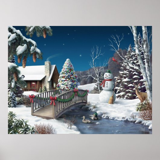 Alan Giana "In Winter's Home" Poster (Voorkant)