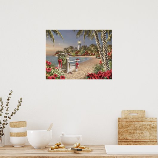 Alan Giana "Island Lights" Poster (Keuken)