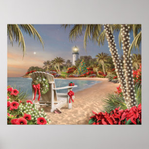 Alan Giana "Island Lights" Poster