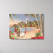 Alan Giana "Island Lights" Vinyl Fotobehang Canvas Afdruk (Voorkant)