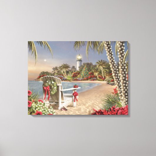 Alan Giana "Island Lights" Vinyl Fotobehang Canvas Afdruk (Voorkant)