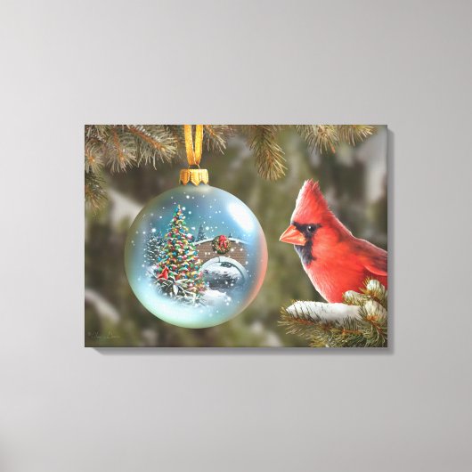 Alan Giana "Kerstdroom" Canvas Print (Voorkant)