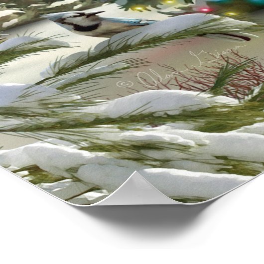 Alan Giana "Kerstmorgen" Poster (Hoek)