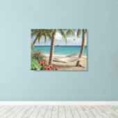 Alan Giana "Kun je je voorstellen" Canvas Print (Insitu (Houten vloer))