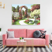 Alan Giana "Liefde Elke Dag" Canvas Print (Insitu (Woonkamer))