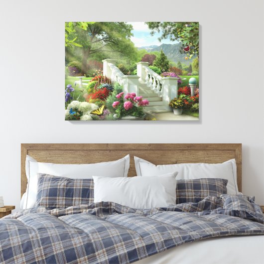 Alan Giana "Majesteit" Canvas Print (Insitu (Slaapkamer))