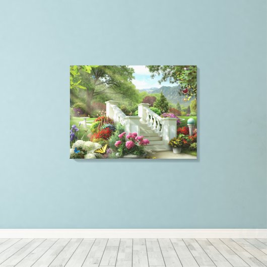 Alan Giana "Majesteit" Canvas Print (Insitu (Houten vloer))