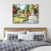 Alan Giana "Make a Wish 2" Vinyl Fotobehang Canvas Afdruk (Insitu (Slaapkamer))