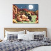Alan Giana "Midnight" Canvas Print (Insitu (Slaapkamer))
