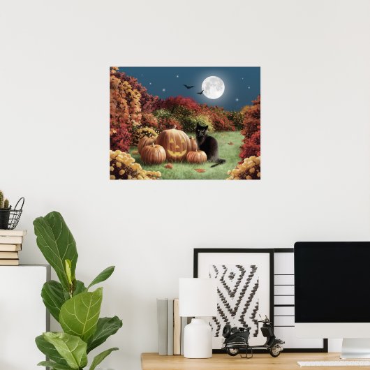 Alan Giana "Midnight" Poster (Thuiskantoor)