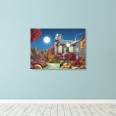 Alan Giana "Moonlight" Canvas Print (Insitu (Houten vloer))