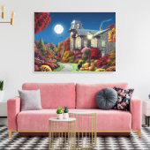 Alan Giana "Moonlight" Canvas Print (Insitu (Woonkamer))