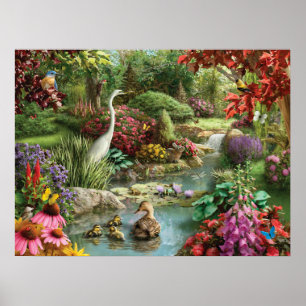 Alan Giana "Natuur Embrace"-Poster Poster