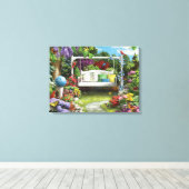 Alan Giana "Natuur zingt voor mij 3" Canvas Print (Insitu (Houten vloer))
