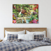 Alan Giana "Natuur's Embrace" Vinyl Fotobehang Canvas Afdruk (Insitu (Slaapkamer))