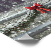 Alan Giana "Nauset Light Kerstmis"-Poster Poster (Hoek)