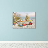 Alan Giana "Nautical Noel" Vinyl Fotobehang Canvas Afdruk (Insitu (Houten vloer))