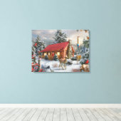 Alan Giana "Nieuwe Vrienden" Vinyl Fotobehang Canvas Afdruk (Insitu (Houten vloer))