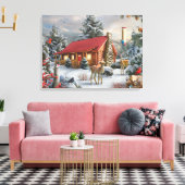 Alan Giana "Nieuwe Vrienden" Vinyl Fotobehang Canvas Afdruk (Insitu (Woonkamer))