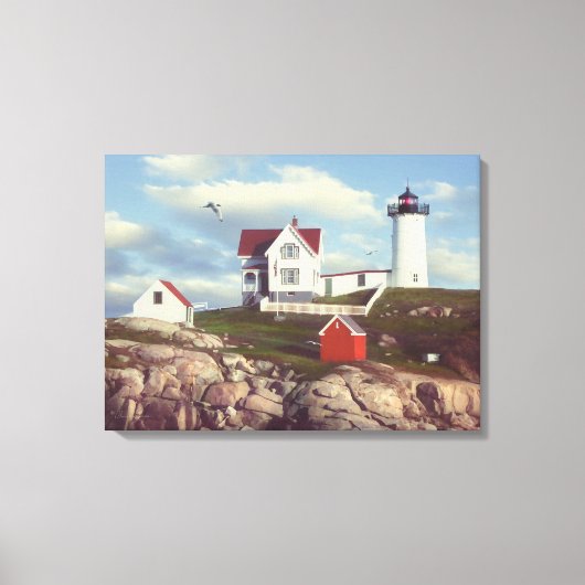 Alan Giana "Nubble Light" Canvas Print (Voorkant)