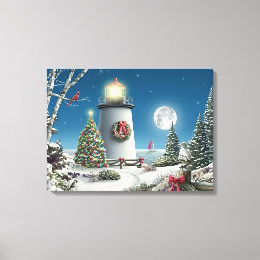 Alan Giana "Op de Nacht" Canvas Print (Voorkant)