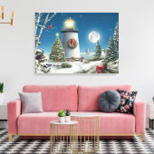 Alan Giana "Op de Nacht" Canvas Print (Insitu (Woonkamer))