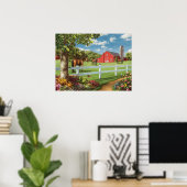 Alan Giana "Pastures of Chance 2" Poster (Thuiskantoor)