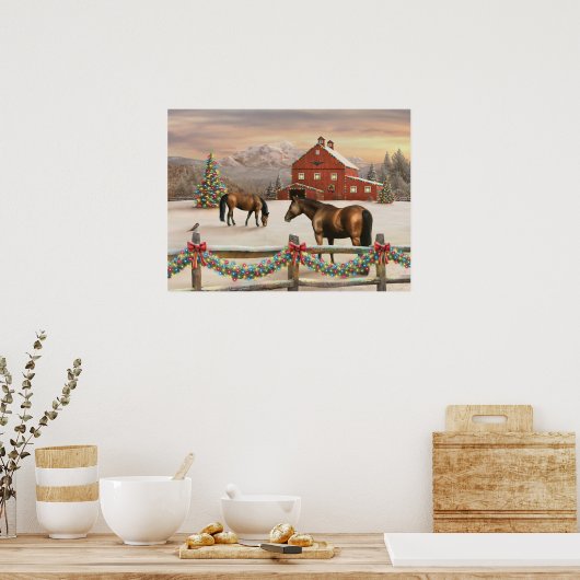 Alan Giana "Peaceful Pasture" Poster (Keuken)