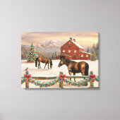 Alan Giana "Peaceful Pasture" Vinyl Fotobehang Canvas Afdruk (Voorkant)