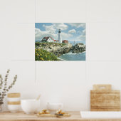 Alan Giana "Portland Head Light"-Poster Poster (Keuken)