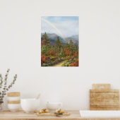 Alan Giana Poster "Misty Mountains" (Keuken)