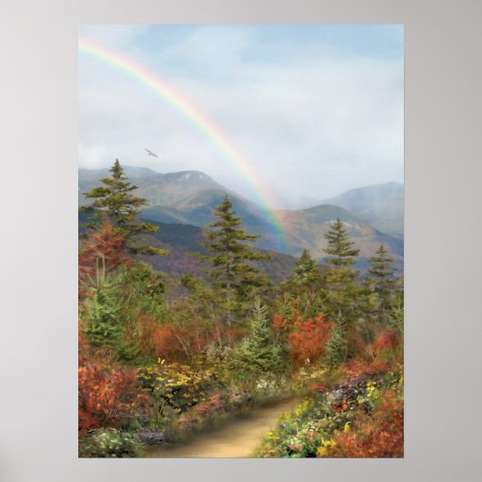 Alan Giana Poster "Misty Mountains" (Voorkant)