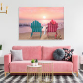 Alan Giana "Rust 3" Canvas Print (Insitu (Woonkamer))