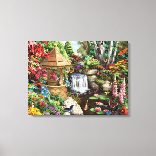 Alan Giana "Secret Garden" Canvas Print